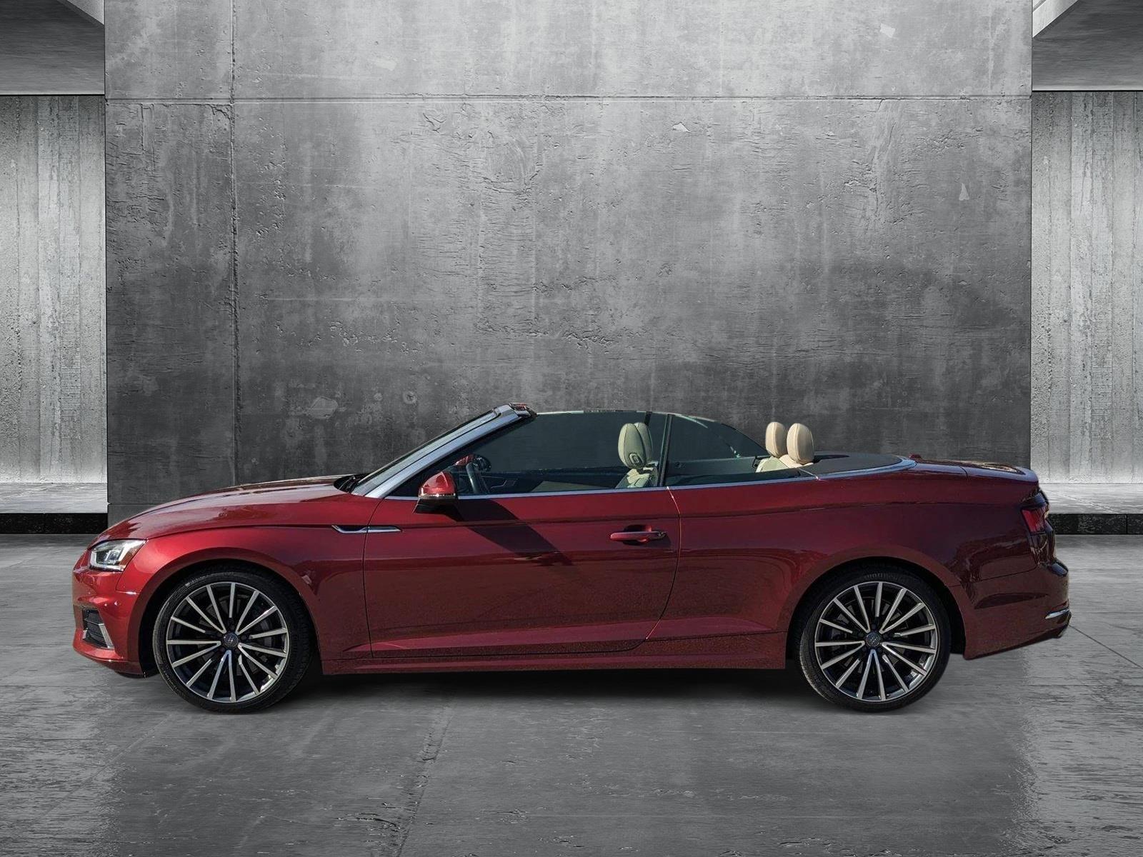 2019 Audi A5 Cabriolet Vehicle Photo in GREENACRES, FL 33463-3207