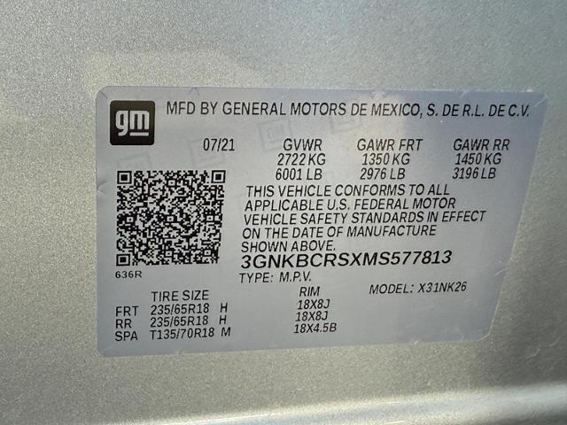 2021 Chevrolet Blazer Vehicle Photo in COLUMBIA, MO 65203-3903