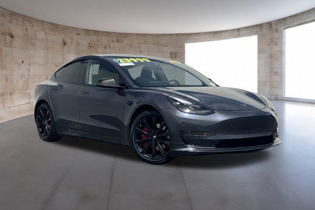 Used 2021 Tesla Model 3 Base with VIN 5YJ3E1EA2MF067227 for sale in Las Vegas, NV