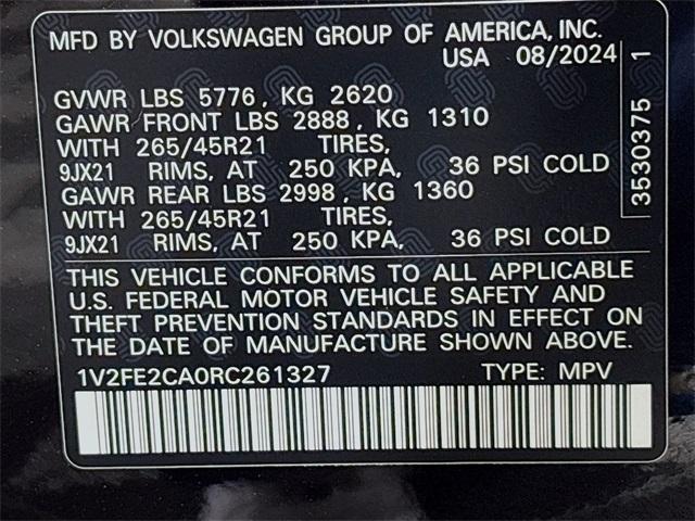 2024 Volkswagen Atlas Cross Sport Vehicle Photo in Puyallup, WA 98371
