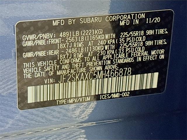2021 Subaru Forester Vehicle Photo in Puyallup, WA 98371