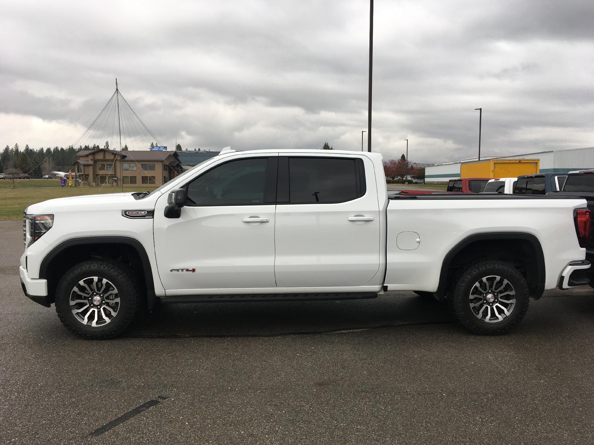 Used 2022 GMC Sierra 1500 AT4 with VIN 1GTPUEEL6NZ534996 for sale in Coeur D'alene, ID