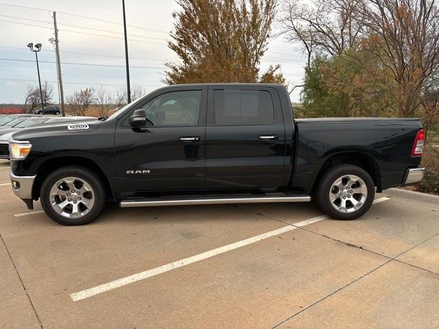 Used 2019 RAM Ram 1500 Pickup Big Horn/Lone Star with VIN 1C6SRFFT3KN654569 for sale in Wichita, KS