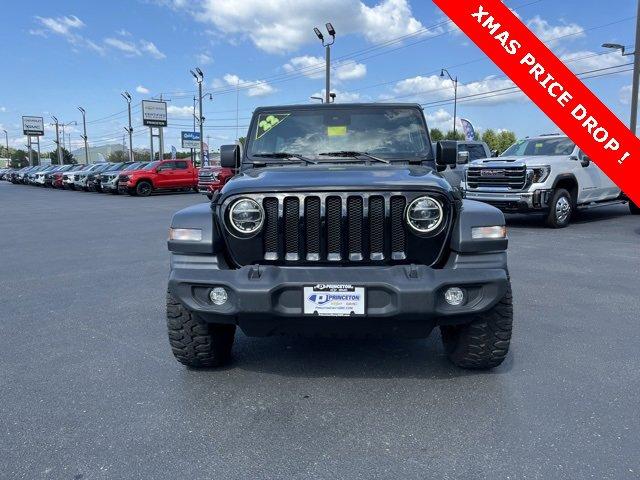 Used 2022 Jeep Wrangler Unlimited Sport S with VIN 1C4HJXDNXNW270369 for sale in Princeton, IL