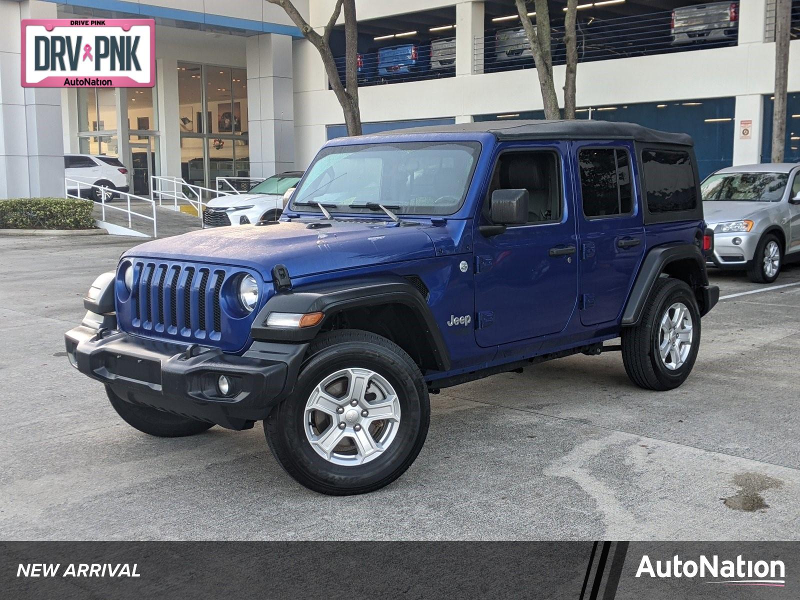 2020 Jeep Wrangler Unlimited Vehicle Photo in PEMBROKE PINES, FL 33024-6534