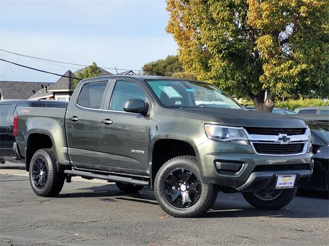 Used 2018 Chevrolet Colorado LT with VIN 1GCGTCEN9J1123738 for sale in Napa, CA