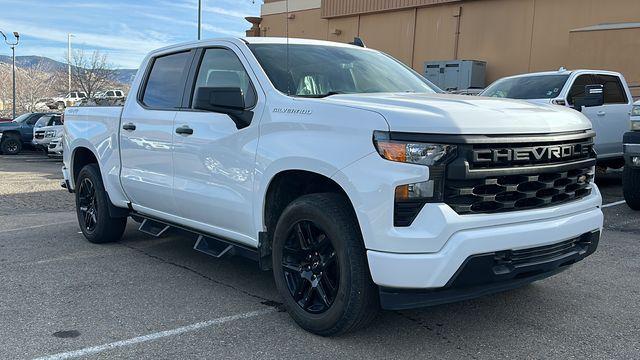 Certified 2023 Chevrolet Silverado 1500 Custom with VIN 1GCPDBEK8PZ164353 for sale in Carson City, NV