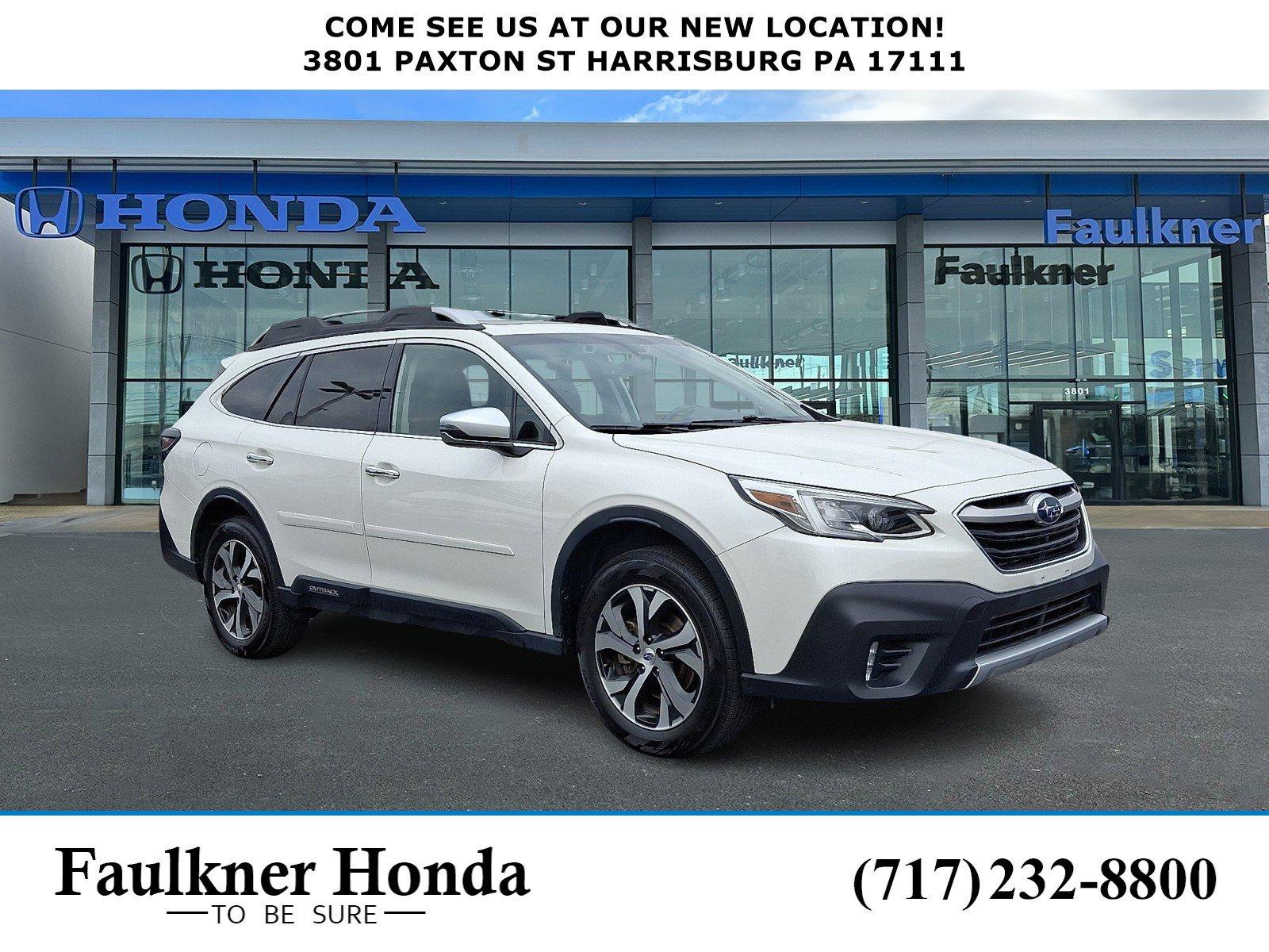Used 2021 Subaru Outback Touring with VIN 4S4BTGPD5M3199841 for sale in Harrisburg, PA