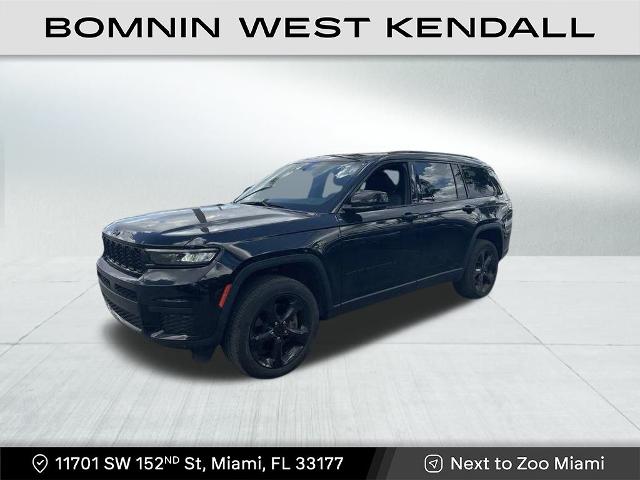 Used 2022 Jeep Grand Cherokee L Altitude with VIN 1C4RJJAG0N8503462 for sale in Miami, FL