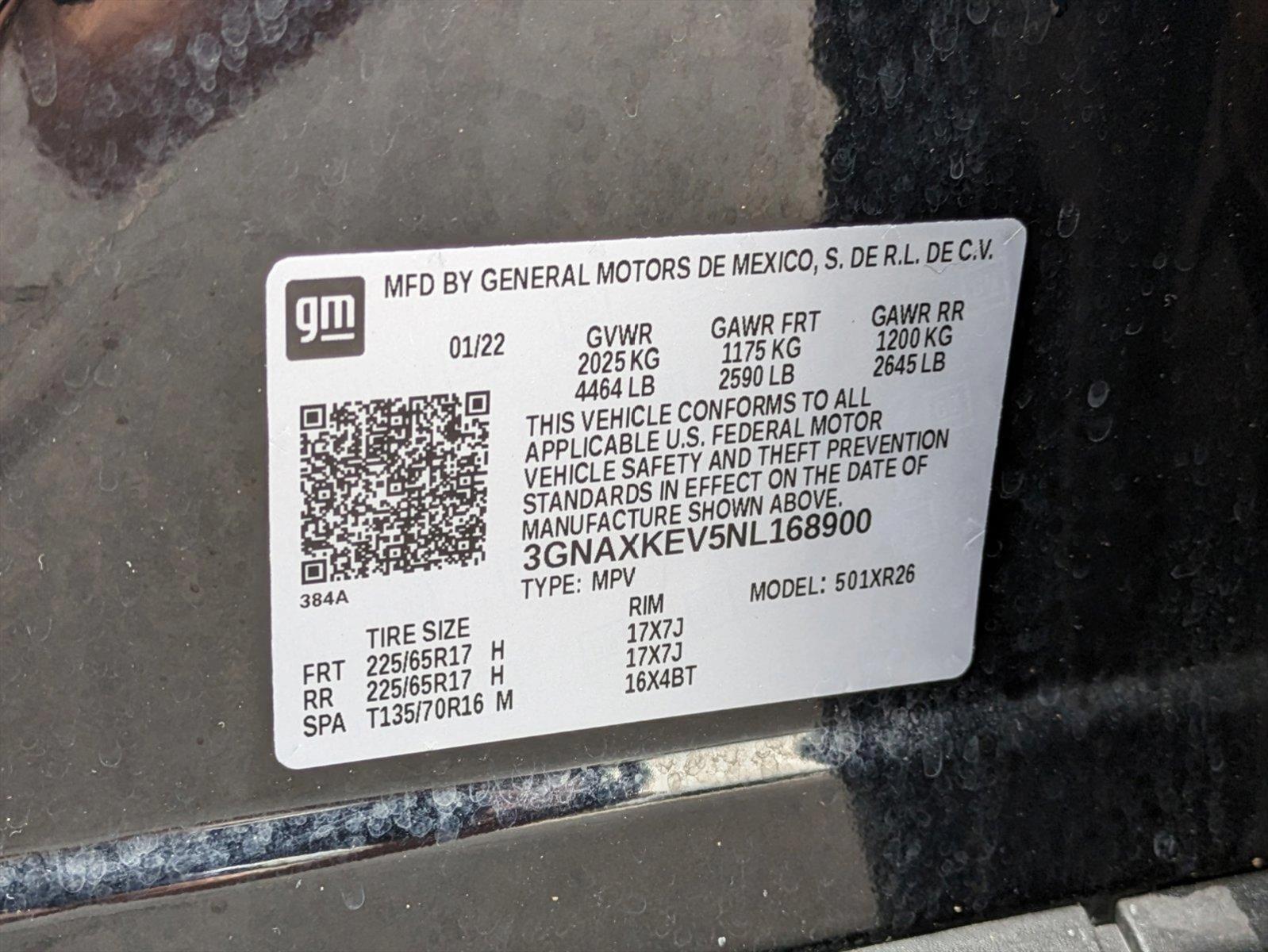 2022 Chevrolet Equinox Vehicle Photo in ORLANDO, FL 32812-3021