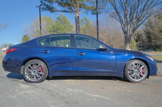 Used 2023 INFINITI Q50 RED SPORT with VIN JN1FV7DR8PM590869 for sale in Midlothian, VA