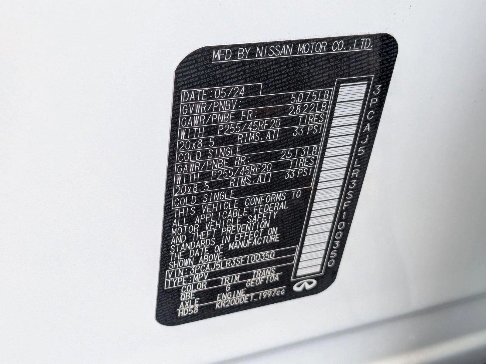 2025 INFINITI QX55 Vehicle Photo in Tampa, FL 33614