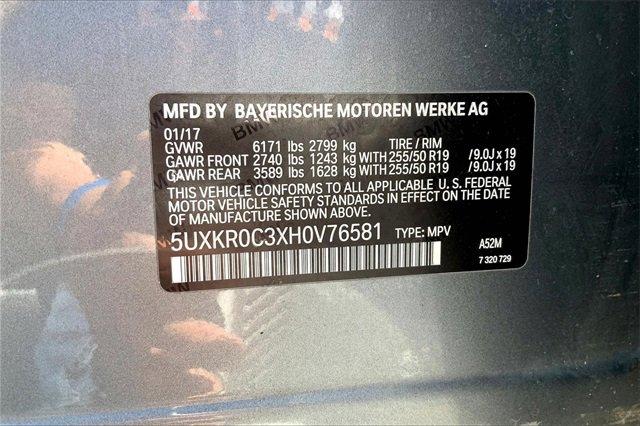2017 BMW X5 Vehicle Photo in KANSAS CITY, MO 64114-4502