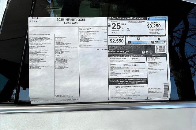 2025 INFINITI QX55 Vehicle Photo in San Antonio, TX 78230
