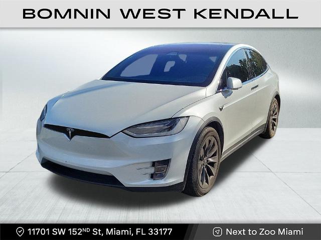 Used 2018 Tesla Model X 75D with VIN 5YJXCAE26JF142393 for sale in Miami, FL