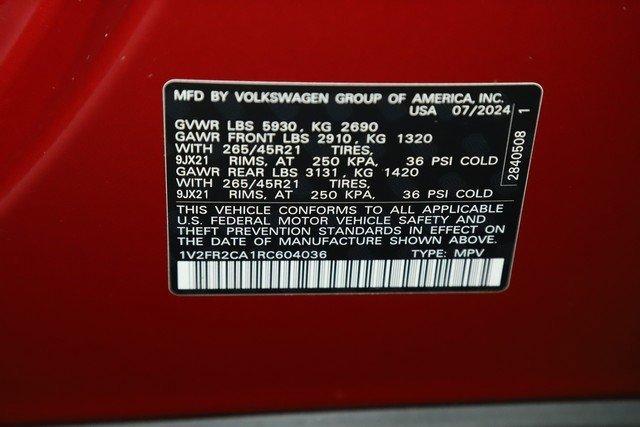 2024 Volkswagen Atlas Vehicle Photo in BEACHWOOD, OH 44122-4298