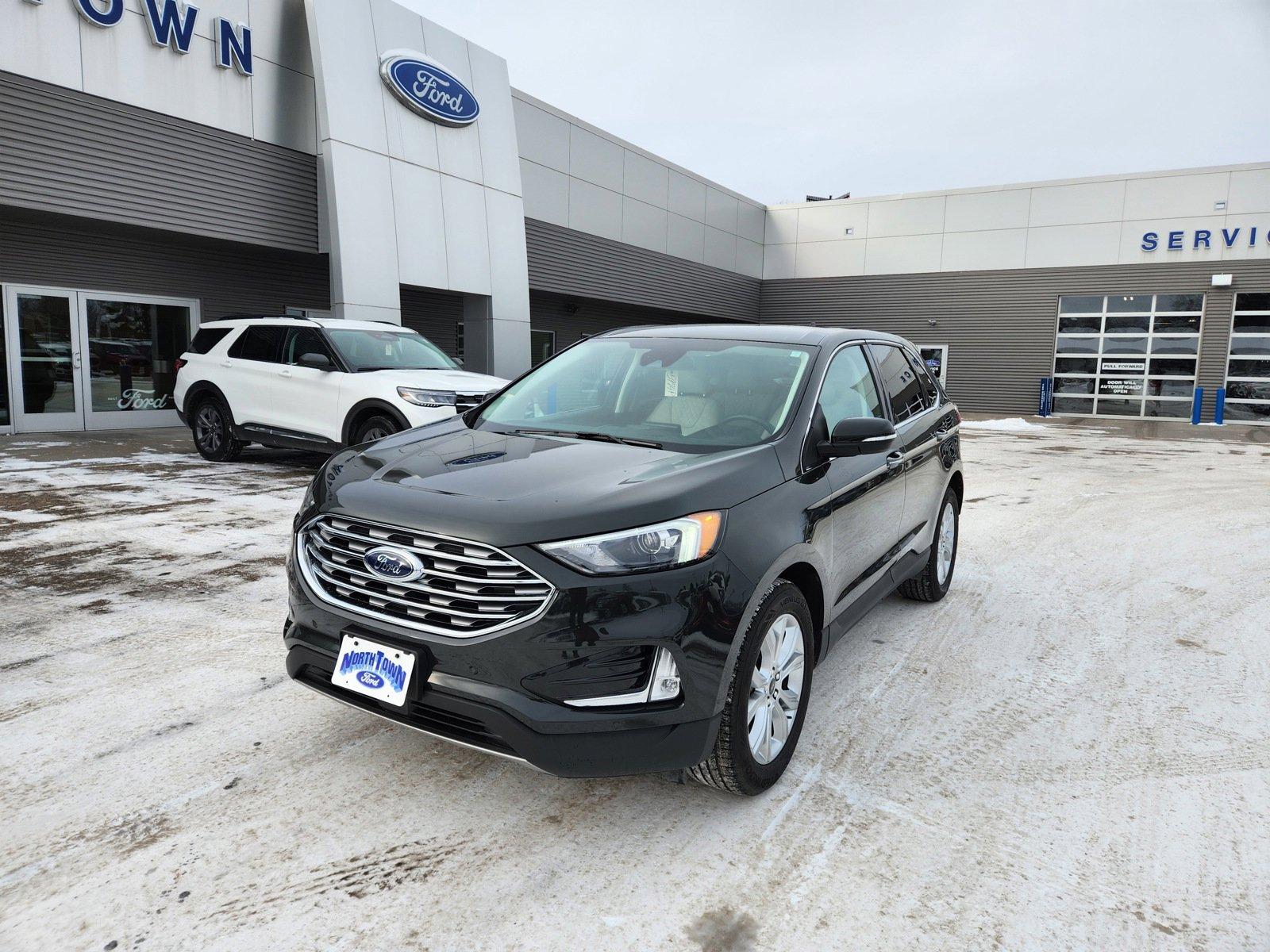 Used 2024 Ford Edge Titanium with VIN 2FMPK4K93RBA01744 for sale in Menomonie, WI