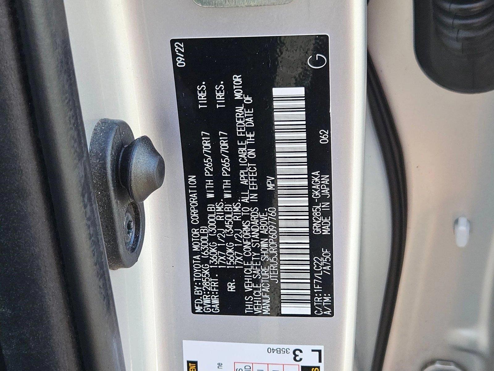 2023 Toyota 4Runner Vehicle Photo in MESA, AZ 85206-4395