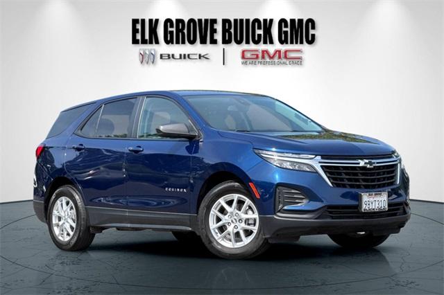Used 2022 Chevrolet Equinox LS with VIN 3GNAXHEV2NS156809 for sale in Elk Grove, CA