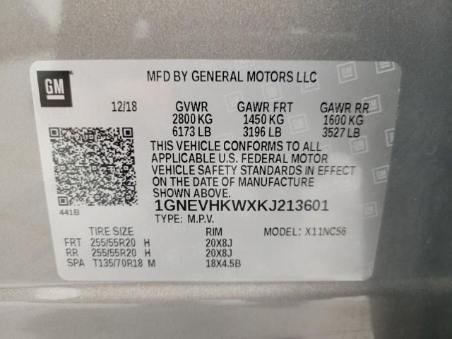 2019 Chevrolet Traverse Vehicle Photo in Green Bay, WI 54304