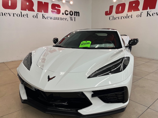 Used 2022 Chevrolet Corvette 3LT with VIN 1G1YC2D43N5121756 for sale in Kewaunee, WI