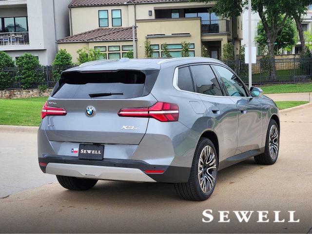 2025 BMW X3 30 xDrive Vehicle Photo in PLANO, TX 75024
