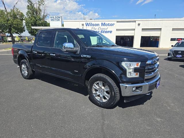 Used 2017 Ford F-150 Lariat with VIN 1FTEW1EG5HFB76809 for sale in Logan, UT