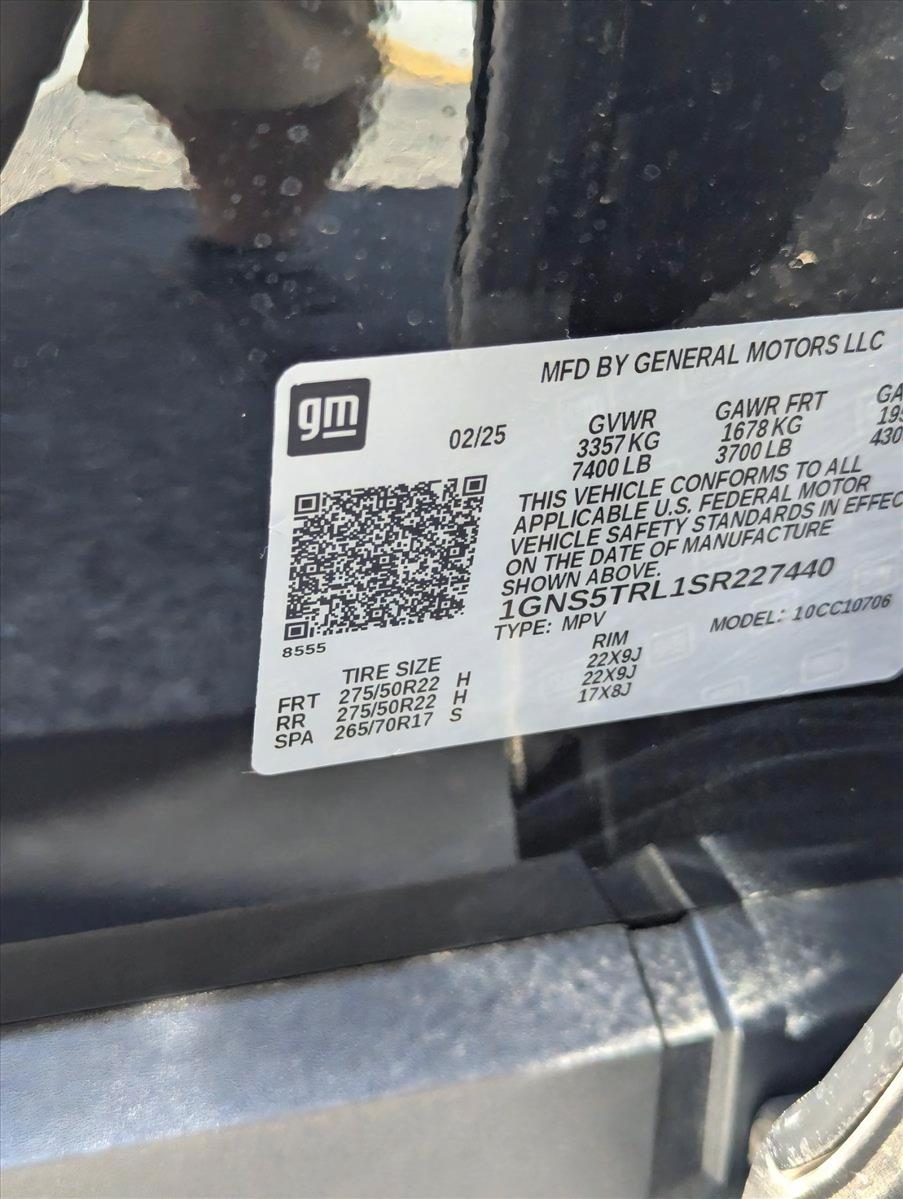 2025 Chevrolet Tahoe Vehicle Photo in GREENACRES, FL 33463-3207