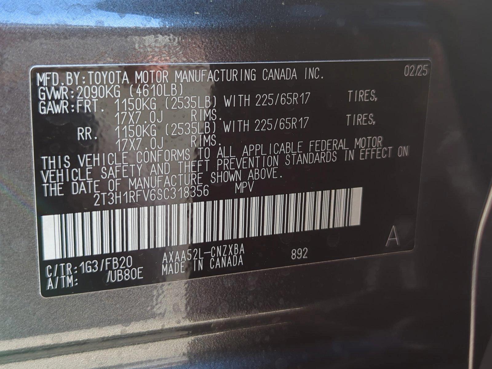2025 Toyota RAV4 Vehicle Photo in Ft. Myers, FL 33907