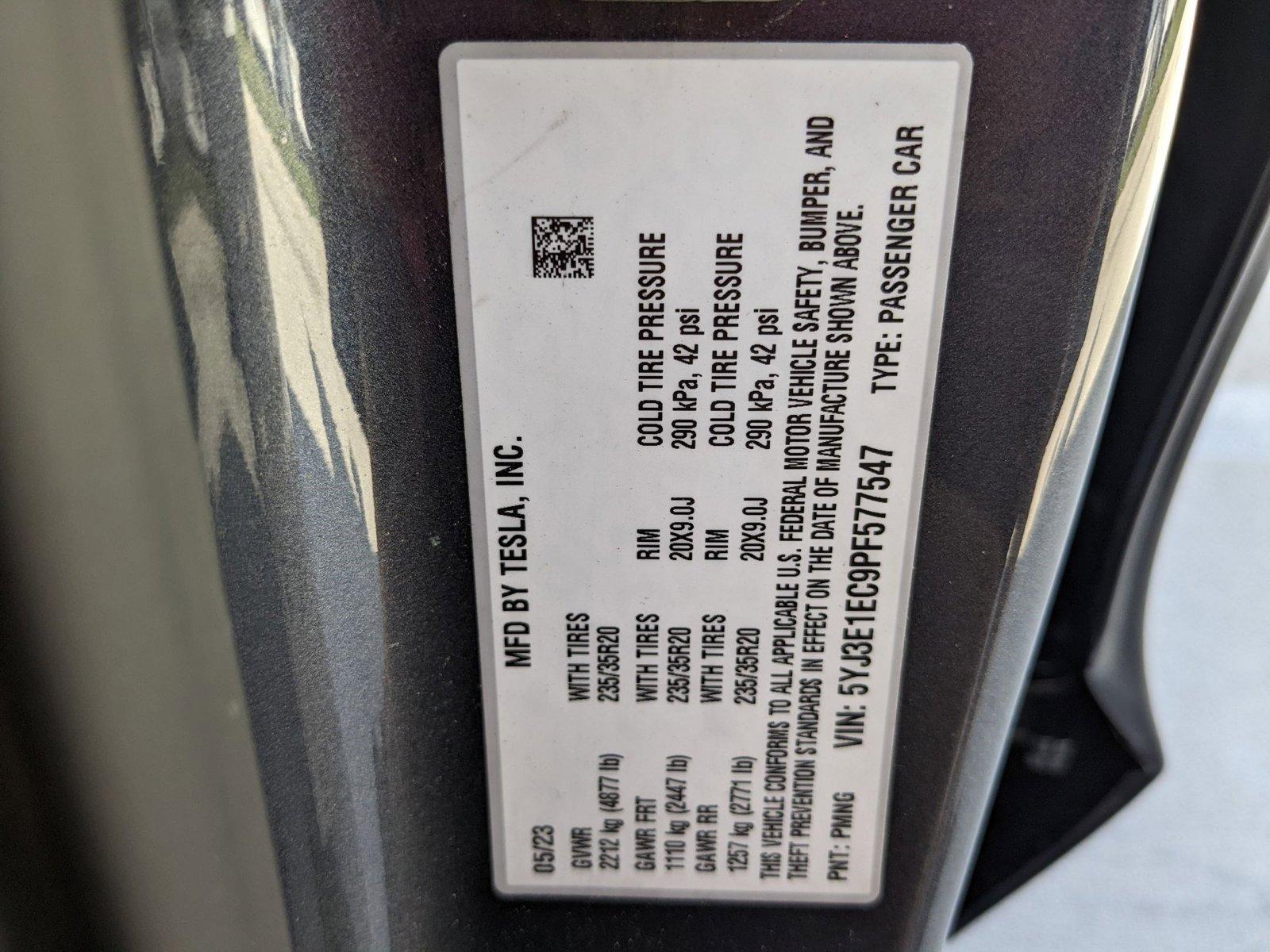 2023 Tesla Model 3 Vehicle Photo in Davie, FL 33331