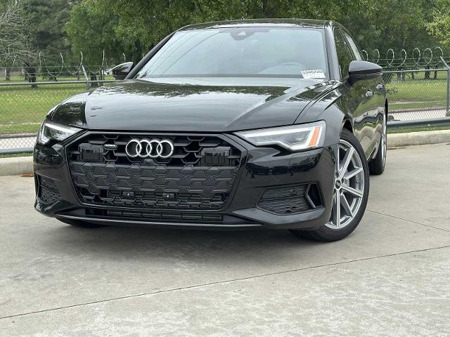 2025 Audi A6 Sedan Vehicle Photo in HOUSTON, TX 77090
