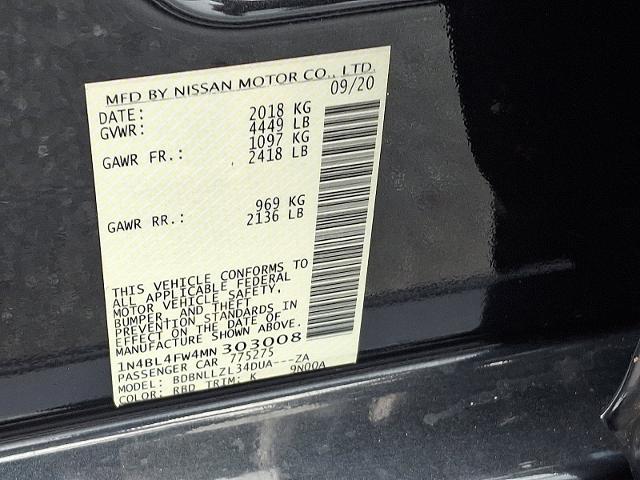2021 Nissan Altima Vehicle Photo in HARRISBURG, PA 17111-1033