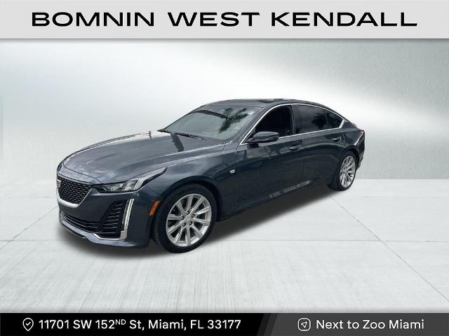 Used 2022 Cadillac CT5 Luxury with VIN 1G6DM5RK1N0117622 for sale in Miami, FL