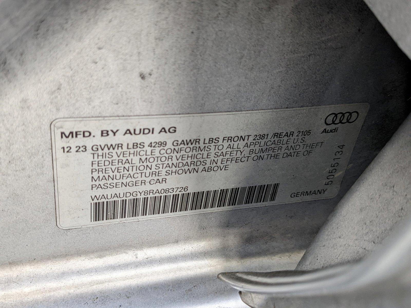 2024 Audi A3 Vehicle Photo in Orlando, FL 32811