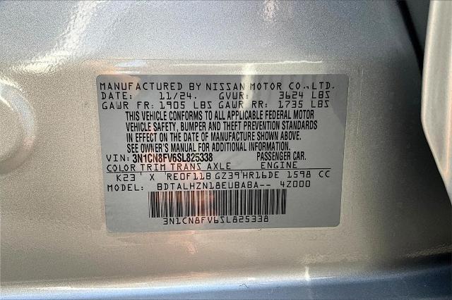 2025 Nissan Versa Vehicle Photo in Tulsa, OK 74129