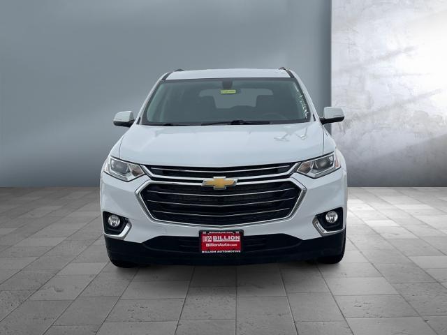 Used 2021 Chevrolet Traverse 3LT with VIN 1GNEVHKW6MJ129939 for sale in Iowa City, IA