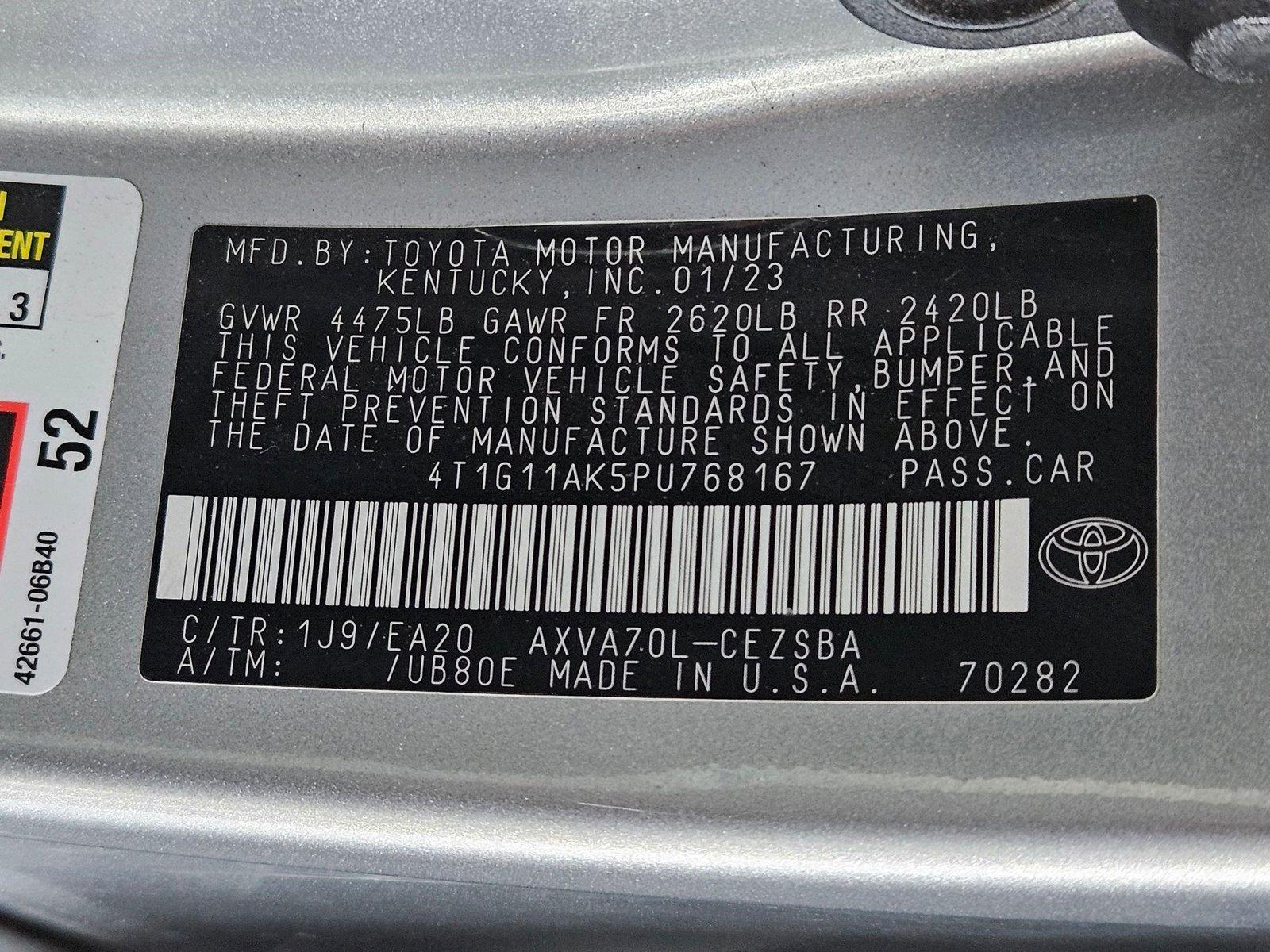 2023 Toyota Camry Vehicle Photo in Henderson, NV 89014