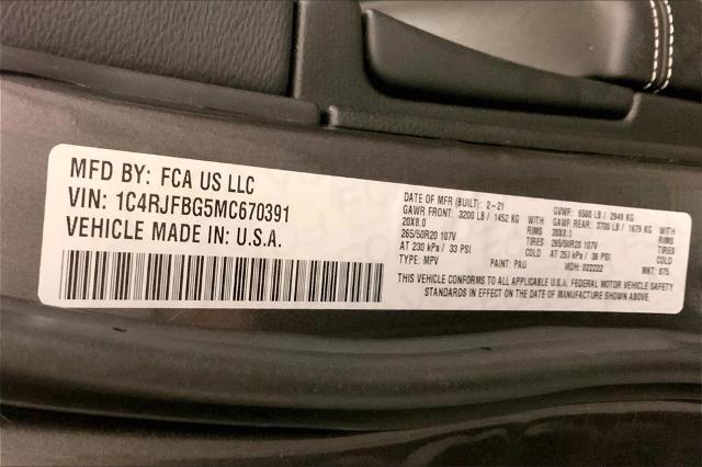 2021 Jeep Grand Cherokee Vehicle Photo in Kansas City, MO 64114