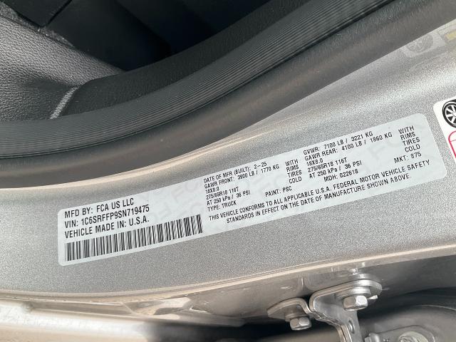2025 Ram 1500 Vehicle Photo in Kaukauna, WI 54130