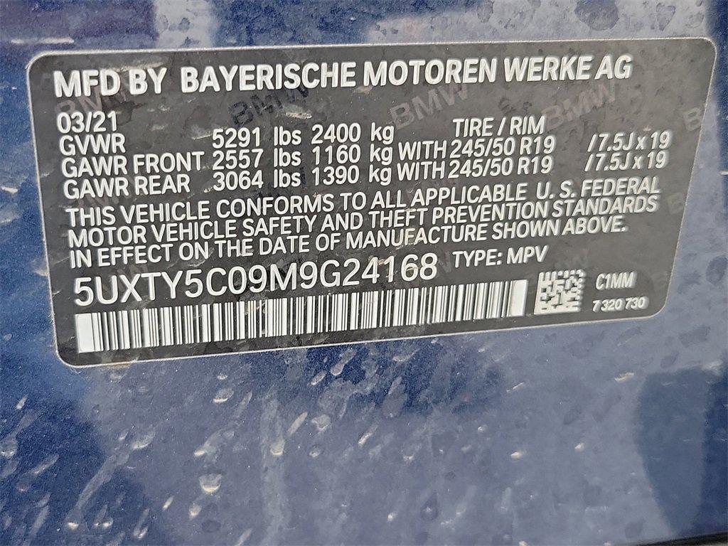 2021 BMW X3 xDrive30i Vehicle Photo in Muncy, PA 17756