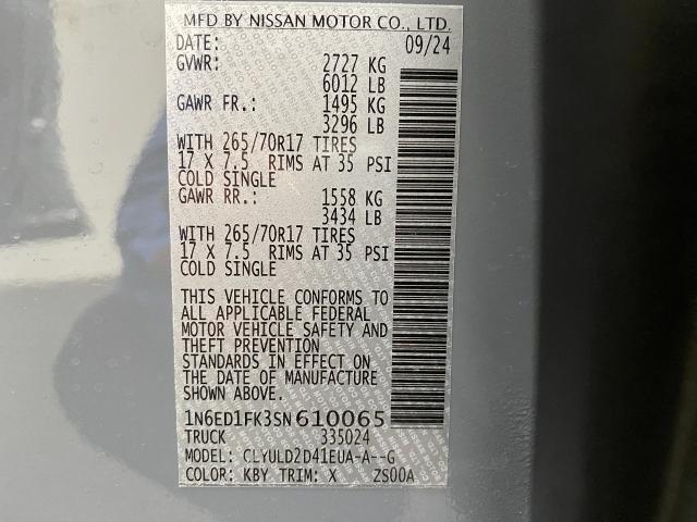 2025 Nissan Frontier Vehicle Photo in Appleton, WI 54913