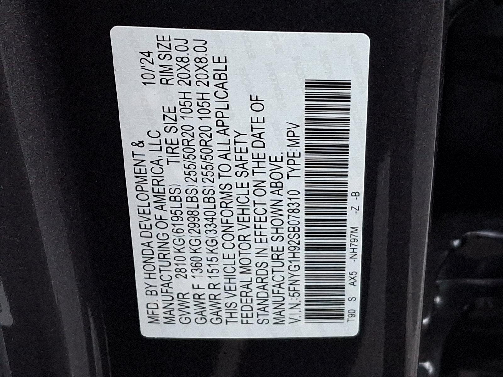 2025 Honda Pilot Vehicle Photo in Harrisburg, PA 17111