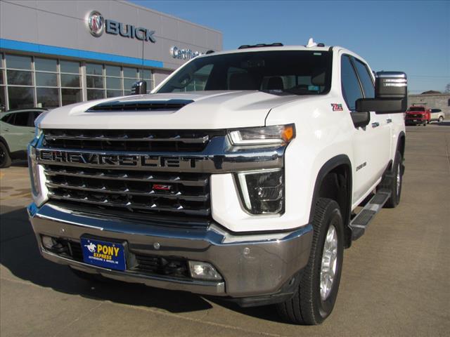 Used 2021 Chevrolet Silverado 2500HD LTZ with VIN 1GC4YPEY0MF106100 for sale in Gothenburg, NE