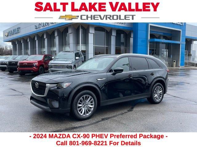 2024 Mazda CX-90 PHEV Vehicle Photo in WEST VALLEY CITY, UT 84120-3202