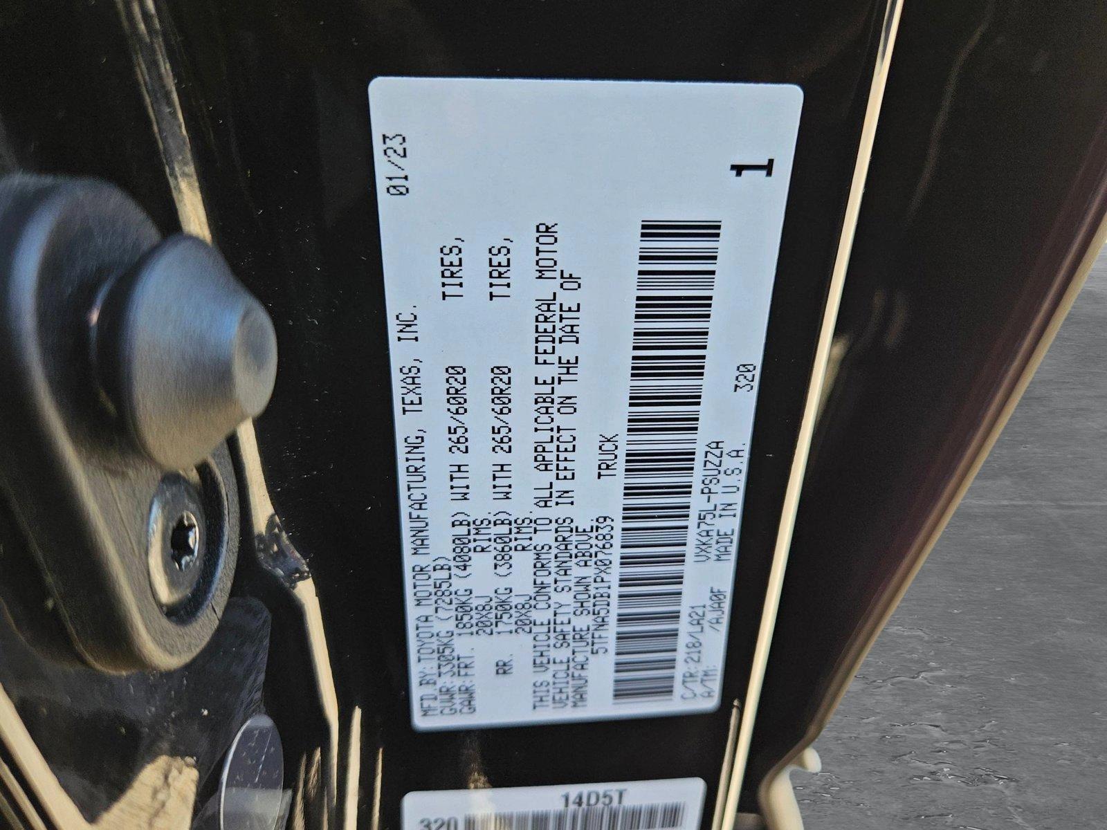 2023 Toyota Tundra 4WD Vehicle Photo in Henderson, NV 89014