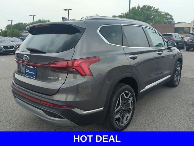 2021 Hyundai SANTA FE Hybrid Vehicle Photo in Merrillville, IN 46410