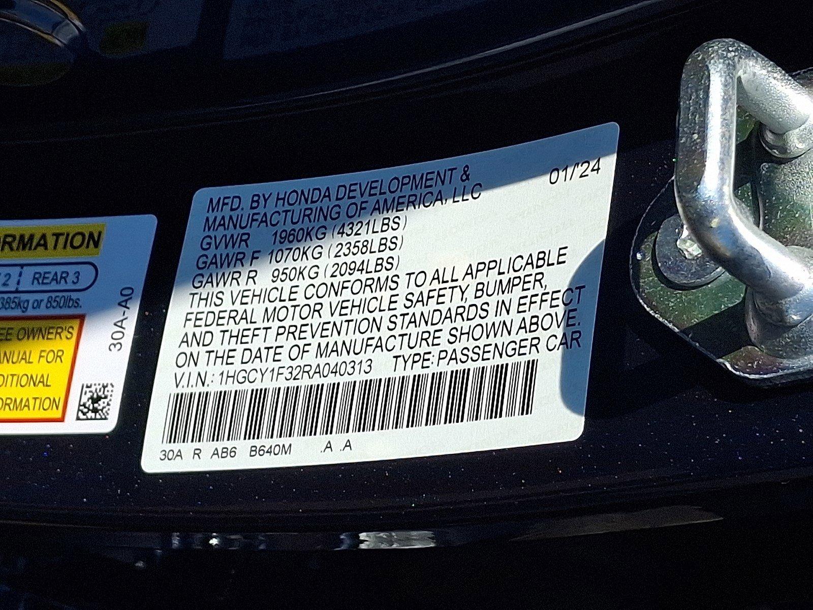2024 Honda Accord Sedan Vehicle Photo in Harrisburg, PA 17111