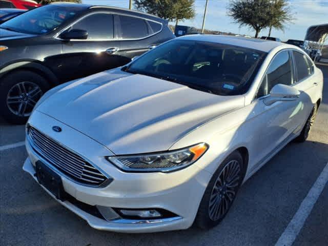 Used 2017 Ford Fusion SE with VIN 3FA6P0HD8HR178558 for sale in Decatur, TX