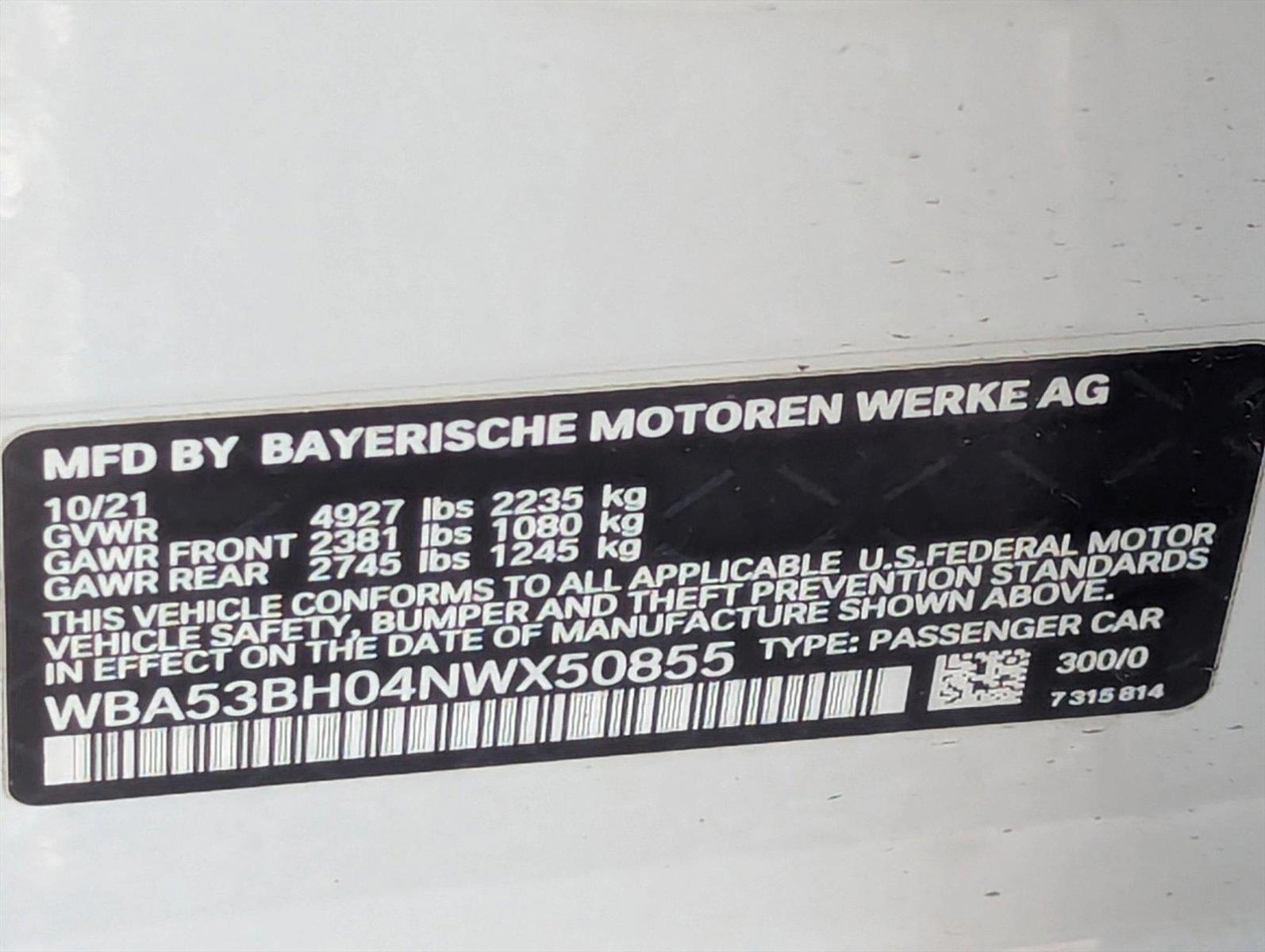 2022 BMW 530i Vehicle Photo in Delray Beach, FL 33444