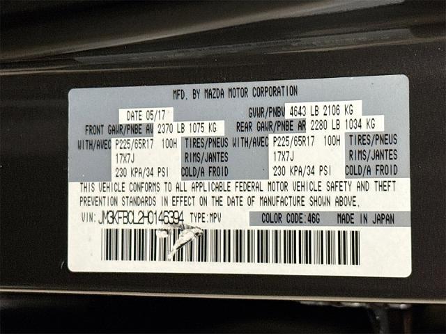 2017 Mazda CX-5 Vehicle Photo in EVERETT, WA 98203-5662